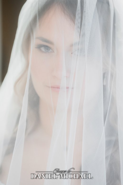 Boho Bridal Portrait with Veil